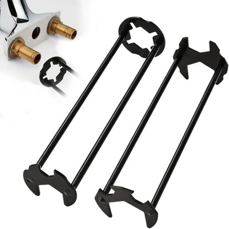 

High-quality and durable four-jaw carbon steel hex faucet tool - Sturdy and versatile sink wrench for plumbers managing numerous projects - Built to last in 2024 - Ideal tool for bathroom