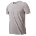 thumbnail image 2 of IROINNID T-Shirts for Big and Tall Men, Lightweight Thin Basic Round Neck Casual Plain Summer Loose T-shirt for Men, 2 of 7
