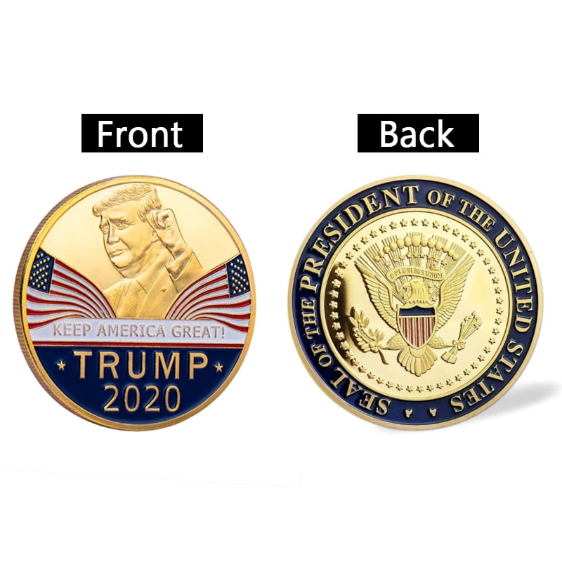 2PCS Donald Trump 2020 Keep America Great Commemorative Challenge Coin H2/&/&