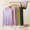 thumbnail image 1 of New Style Women's Cotton Casual Long-Sleeved suit Korean Nine-point Pants, Two-piece Home Service suit Pajama Sets Sleepshirts, 1 of 4