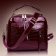 thumbnail image 2 of Bolso bandolera cuadrado con estampado de cocodrilo de piel auténtica, superficie brillante de charol, bolso de hombro moderno y versátil, 2 of 5