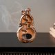 thumbnail image 2 of Quemador de incienso de reflujo de calabaza, estatua de calabaza para decoración de interiores, oficinas y hogares. Marrón, 2 of 7