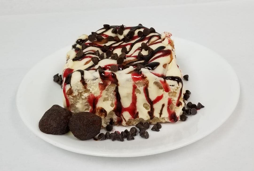 Gourmet Chocolate Raspberry Jumbo Cinnamon Rolls-Pack of 6