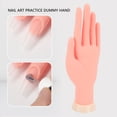 thumbnail image 4 of Consejos de Unas Mano del atrenador de Arte, Práctic de Unas Mano Ranuras de Unas Incustadas Multifuncionales Flexibles para Accesorios, 4 of 7