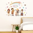thumbnail image 3 of Nursery Wall Sticker Small Hands Change The World Wall Decal Inspirational Diversity Inclusion Handprints Vinyl Art for Nursery Room Classroom Decor, 3 of 9