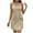Khaki, variant on yillto Strapless Dress for Women Printed Slim Drawstring Dresses Summer Fashion Casual Dresses