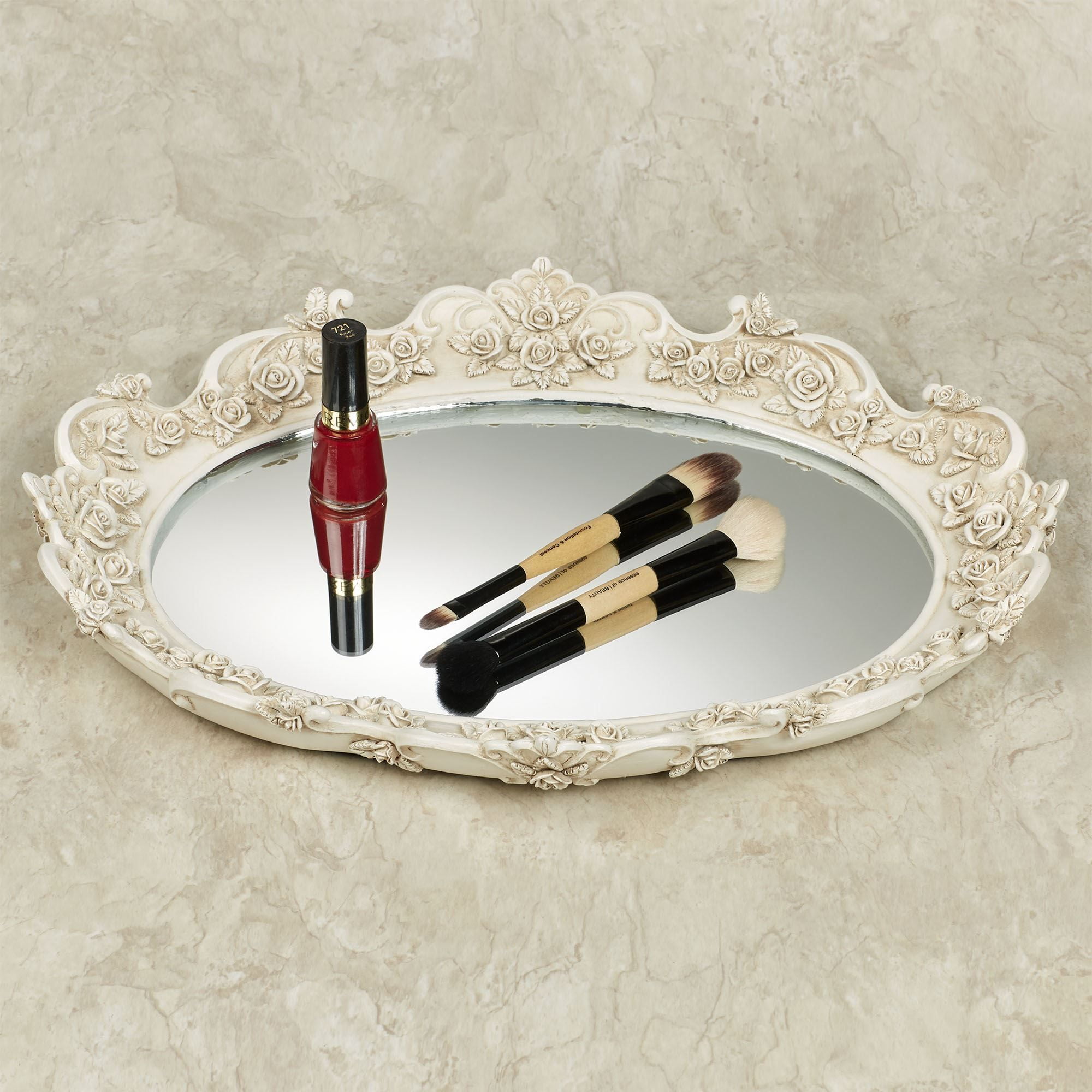 Victoria Rose Mirrored Vanity Tray Vanity Tray
