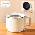 thumbnail image 4 of Boreal Craft Mini Hot Pot With Steamer For Cooking Ramen Cooker Non Stick Hot Pot Cooker Small Pot For Cooking Dorm Large Skillet T Fall Nonstick Fry Pan Split Pan for Cooking Non Pan Skillet Non, 4 of 4