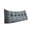 Blue -23.6 in, variant on Bed Headboard Backrest Cushion With Side Pocket, Long Wedge Reading Pillow Soft Support Headboard Pillow for Bed Sofa Home Interior 23.6 in.Pink