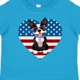 thumbnail image 4 of Inktastic Boston Terrier Dog US Flag July 4th Boys or Girls Toddler T-Shirt, 4 of 5