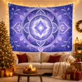thumbnail image 3 of Floral Garden Radially with Mandala Anchored Glowing Petaled, Mystical Fantasy for Space Lovers, Galaxy Room Decor, Mother'S Day Gift, Tapestry Wall Hanging for Bedroom and Dorm, 3 of 7