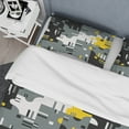 thumbnail image 4 of Designart 'Retro Abstract Design I' Mid-Century Modern Duvet Cover Set, 4 of 4