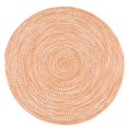 thumbnail image 1 of Colonial Mills Tapis KA58R084X084 Tweed Kaari Tapis Tressé Rond Rouillé Orange - 7 Pi., 1 of 1