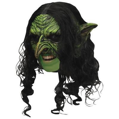 Deluxe Witch Mask - IN-13730968 Adult's Deluxe Chinless Wicked Witch Mask