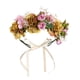 thumbnail image 1 of Corona de flores de boda para niñas, diadema Floral, tocado de corona, guirnalda de mujer con cinta ajustable, 1 of 5