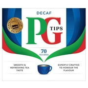 PG Tips Decaf 70-count (non-pyramid teabags) (Pack of 2)