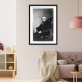 thumbnail image 3 of Historic Framed Print, [Isaac Leeser, three-quarter length portrait, seated, facing left], 17-7/8" x 21-7/8", 3 of 9