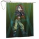 thumbnail image 2 of Cortina de ducha de Kim Possible con diseño de dibujos animados, con 12 ganchos, impermeable, lavable, de poliéster, para decoración del baño, 60 x 72 pulgadas, de hierro, 2 of 8
