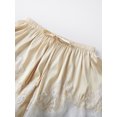 thumbnail image 4 of LMLYSoH Women's Mini Shorts Lace Patchwork Drawstring Elastic Waist Casual Summer Loose Lounge Shorts, 4 of 7