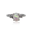 thumbnail image 1 of Anillo de plata para mujer, anillos de diamantes de imitación de circón a la moda, regalos de cumpleaños, joyería, propuesta de boda, Ropa, zapatos y accesorios Miscelánea Violeta Tamaño 6 Qarigey AP011197-07, 1 of 6