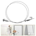 thumbnail image 4 of FESTFENDS 1Set Picture Hanging Kits for Frames and Decorative Objects Silver Metal Wire, 4 of 8