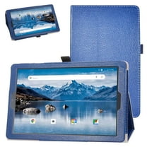 Labanema VANKYO MatrixPad S21 10 inch Tablet Case, PU Leather Folio Stand Protective Case, Cover for VANKYO MatrixPad S21 10 inch Tablet (Dark Blue)