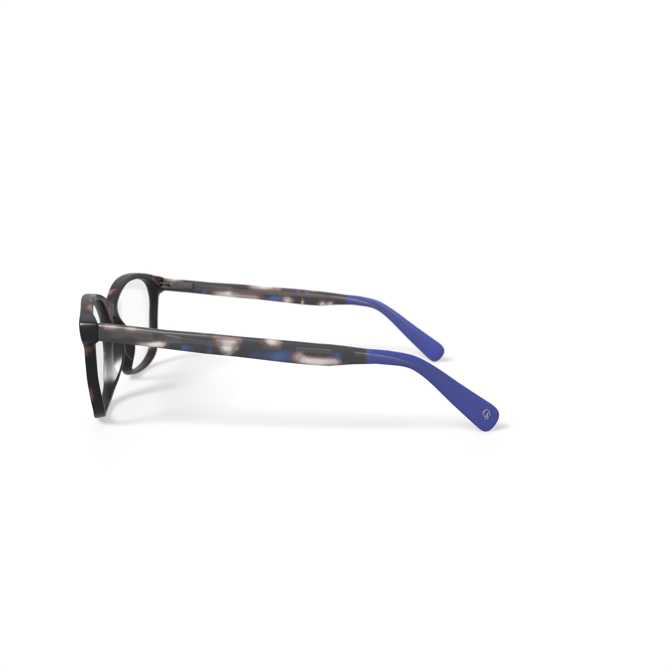 Christian Siriano Women's Mckayla Square Prescription Eyeglasses with Case, Tortoise Blue