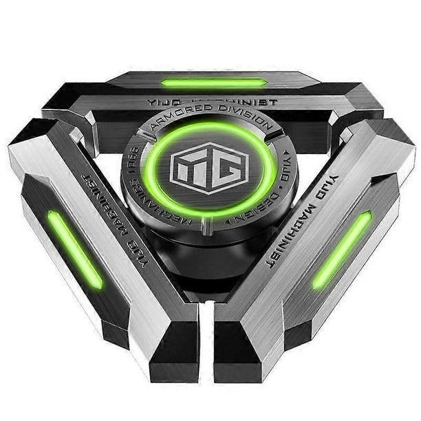 Black Technology Fidget Spinner Broken Blade Metal Luminous Finger Fingers Decompression Artifact Boy Toys