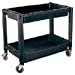 thumbnail image 3 of ATD Tools 7016 Heavy-Duty Plastic 2-Shelf Utility Cart, 3 of 3