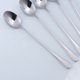thumbnail image 4 of unbranded 10Ud Cucharas De De Acero Inoxidable Mango Para Café Té Postres Plata, 4 of 7