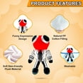thumbnail image 3 of Peluche TWCare rojo para niños y adultos de 28 cm de altura, 3 of 5