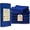 Navy Blue - Set of 6, variant on White 100% Cotton Wash Cloths for Showering Body and Face - 12"X12" 12 Pack Washcloths - Small Terry Towel Bath Rags for Adults and Kids Bathroom - Soft Absorbent