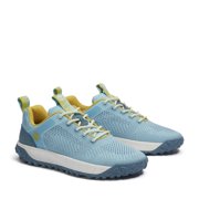 Timberland Womens Hiking Shoes Greenstride Motion 6 Low Lace Up Athletic Shoes Leather Upper Cushioned Midsole Ortholite Footbed Traction Outsole