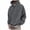 Gray, variant on Mens 2024 Casual Hooded Collar Drawstring Hoodies Pullover Sweatshirts Casual Long Sleeve Shirts Beige,XXXL
