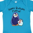 thumbnail image 4 of Inktastic Happy Birthday, Nana Cute Penguins Boys or Girls Baby Bodysuit, 4 of 5