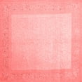 thumbnail image 1 of Ahgly Company Indoor Square Abstract Red Contemporary Area Rugs, 7' Square, 1 of 4