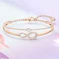 thumbnail image 2 of Swarovski collection de Bijoux en Cristal, Ton Rhodié et Or rose, 2 of 5