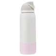 thumbnail image 2 of Bota protectora de silicona antideslizante owala para freesip de 40oz color rosa suave (light pink), 2 of 2