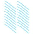 thumbnail image 3 of Plastic Spiral Binding Spines, 0.43in Inner Diameter 20Pcs Spiral Binding Coils Long Service Life ABS  For Work Blue, 3 of 8