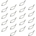 thumbnail image 4 of Miangastore Attache Corde Crochet Noir 20 Pcs 7.7X0.8X0.3In, 4 of 9
