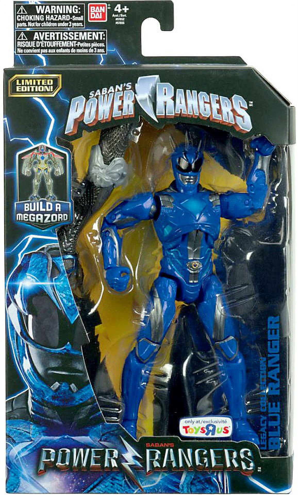 Bandai Power Rangers Movie 2017 Build a Zord Black Ranger Figure