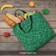 thumbnail image 5 of Easygdp Green Glitter Bolsa Tote para Mujer, Bolso de Hombro para Trabajo, Playa, Viajes, Compras y Supermercado, 5 of 7
