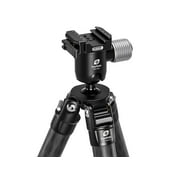 Leofoto SA-364CX/MG-40X Outdoors Tripod w/ Rapid Lock Ballhead, Black, SA-364CX+