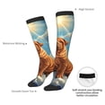 thumbnail image 4 of Honeii Sunshine Cloud Bulldog Print Long Socks,Novelty Design Socks Gift for Men and Women,Crew Socks,Calf Socks, 4 of 6