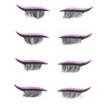 thumbnail image 2 of Pegatinas de maquillaje para pestañas postizas Jadeshay 8 piezas, 2 of 14