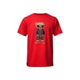 thumbnail image 1 of Playera De Oso Fashion Ropa Para Hombre Color Rojo Talla Chica Marca Emil SaEs, 1 of 4