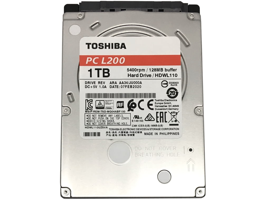 3 Year Warranty Toshiba 1TB 5400RPM 8MB Cache SATA 3.0Gb/s 2.5 inch PS3/PS4 Hard Drive