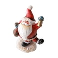 thumbnail image 3 of Figura navideña, decoración de escritorio, pequeño adorno de mesa de invierno para centro de mesa. Estilo J, 3 of 9