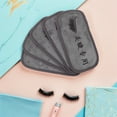 thumbnail image 4 of HEALEEP 10Pcs Reusable Lash Extension Forehead Towels Grey Cotton Fiber Soft Lash Makeup Pads, 4 of 6