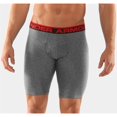 thumbnail image 3 of under armour men's the original 9" boxerjock, true gray heather (025)/red, xxx-large, 3 of 3